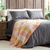 Hastings Home Soft Throw Blanket, Oversized, Fluffy, Vintage-Look an Cashmere-Like Woven Acrylic (Desert Blush Plaid) 391646XXX